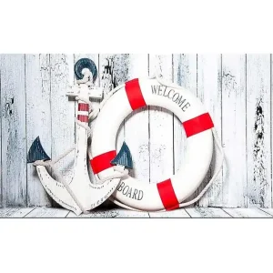 Canvastavla YTY Nautical & Beach Flerfärgad 120x50 cm - Inredning Erbjudande