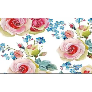 Canvastavla YTY Floral & Botanical Flerfärgad 120x50 cm - Inredning Endast idag