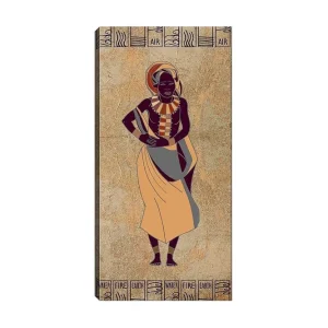 Canvastavla DKY World Cultures Flerfärgad 50x120 cm - Inredning Snabb leverans