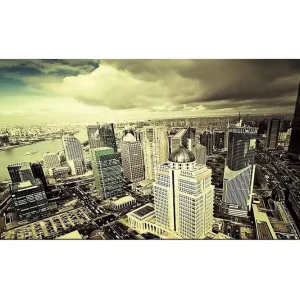 Canvastavla YTY Buildings & Cityscapes Flerfärgad 120x50 cm - Inredning Kundfavorit