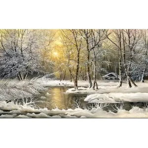 Canvastavla YTY Landscape & Nature Flerfärgad 120x50 cm - Inredning Fynd