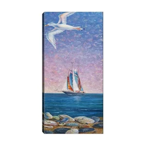 Begränsad tid Canvastavla DKY Landscape & Nature Flerfärgad 50x120 cm - Inredning