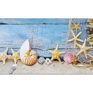 Canvastavla YTY Nautical & Beach Flerfärgad 120x50 cm - Inredning Begränsad tid