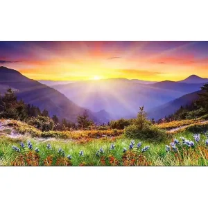 Canvastavla YTY Landscape & Nature Flerfärgad 120x50 cm - Inredning Expressleverans