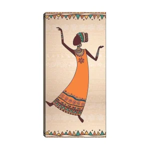 Canvastavla DKY World Cultures Flerfärgad 50x120 cm - Inredning Reapris
