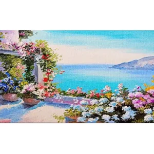 Canvastavla YTY Landscape & Nature Flerfärgad 120x50 cm - Inredning Begränsat erbjudande
