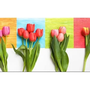 Fynd Canvastavla YTY Floral & Botanical Flerfärgad 120x50 cm - Inredning