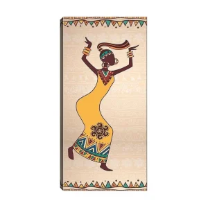 Premium Canvastavla DKY World Cultures Flerfärgad 50x120 cm - Inredning
