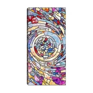 Canvastavla DKY Abstract & Fractals Flerfärgad 50x120 cm - Inredning Nyhet