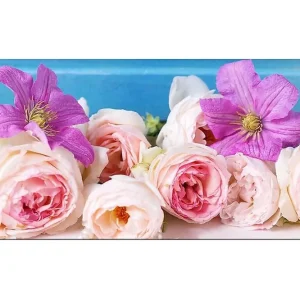 Canvastavla YTY Floral & Botanical Flerfärgad 120x50 cm - Inredning Erbjudande
