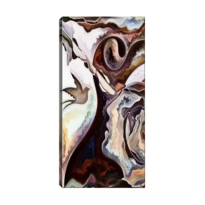 Canvastavla DKY Abstract & Fractals Flerfärgad 50x120 cm - Inredning Kundfavorit