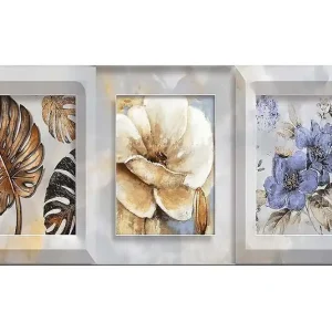Endast denna vecka Canvastavla YTY Floral & Botanical Flerfärgad 120x50 cm - Inredning