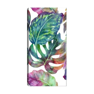 Nyhet Canvastavla DKY Floral & Botanical Flerfärgad 50x120 cm - Inredning