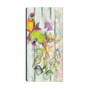 Canvastavla DKY Floral & Botanical Flerfärgad 50x120 cm - Inredning Outlet