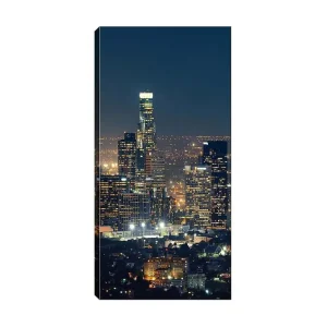 Canvastavla DKY Cities & Countries Flerfärgad 50x120 cm - Inredning Fynd
