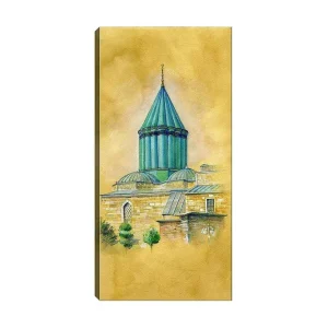 Populär Canvastavla DKY Cities & Countries Flerfärgad 50x120 cm - Inredning