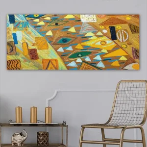 Canvastavla YTY Abstract & Fractals Flerfärgad 120x50 cm - Inredning Billigare