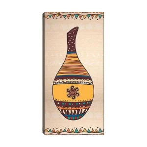 Trygg betalning Canvastavla DKY World Cultures Flerfärgad 50x120 cm - Inredning