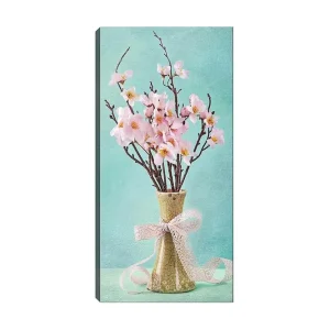 Canvastavla DKY Floral & Botanical Flerfärgad 50x120 cm - Inredning Sista chansen