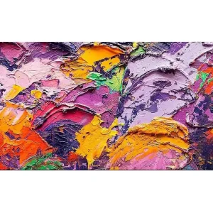 Canvastavla YTY Abstract & Fractals Flerfärgad 120x50 cm - Inredning Snabb frakt