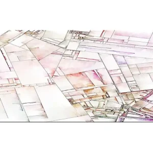 Canvastavla YTY Abstract & Fractals Flerfärgad 120x50 cm - Inredning Beställ idag