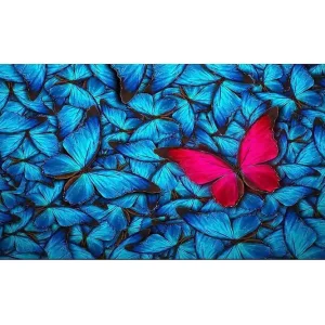 Rea Canvastavla YTY Floral & Botanical Flerfärgad 120x50 cm - Inredning