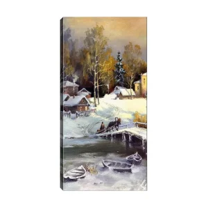 Begränsad tid Canvastavla DKY Landscape & Nature Flerfärgad 50x120 cm - Inredning