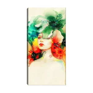 Billig Canvastavla DKY Spiritual Flerfärgad 50x120 cm - Inredning