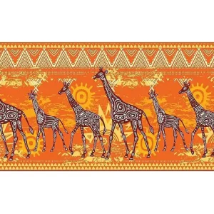 Rea Canvastavla YTY Animals Flerfärgad 120x50 cm - Inredning