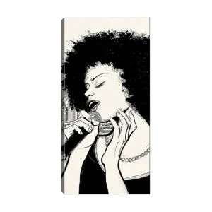 Canvastavla DKY People Flerfärgad 50x120 cm - Inredning Premium