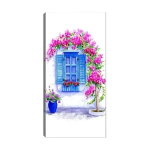 Canvastavla DKY Floral & Botanical Flerfärgad 50x120 cm - Inredning Outlet
