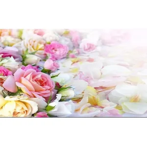 Canvastavla YTY Floral & Botanical Flerfärgad 120x50 cm - Inredning Säker betalning