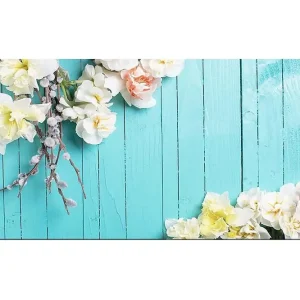 Snabb leverans Canvastavla YTY Floral & Botanical Flerfärgad 120x50 cm - Inredning