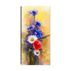 Canvastavla DKY Floral & Botanical Flerfärgad 50x120 cm - Inredning Snabb frakt