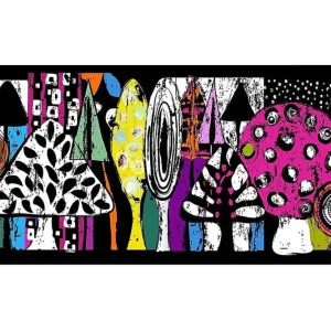 Rea Canvastavla YTY Abstract & Fractals Flerfärgad 120x50 cm - Inredning