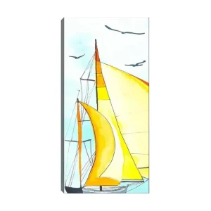 Kampanj Canvastavla DKY Transportation Flerfärgad 50x120 cm - Inredning