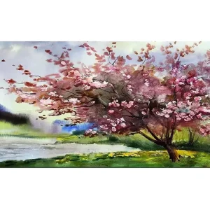 Endast denna vecka Canvastavla YTY Landscape & Nature Flerfärgad 120x50 cm - Inredning