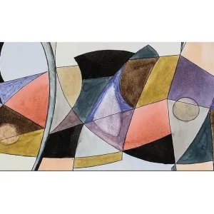 Endast denna vecka Canvastavla YTY Abstract & Fractals Flerfärgad 120x50 cm - Inredning