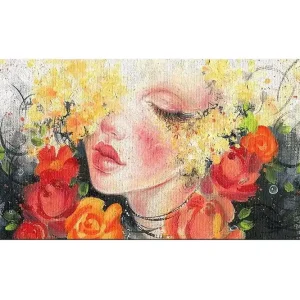 Canvastavla YTY Floral & Botanical Flerfärgad 120x50 cm - Inredning Lägg i varukorgen
