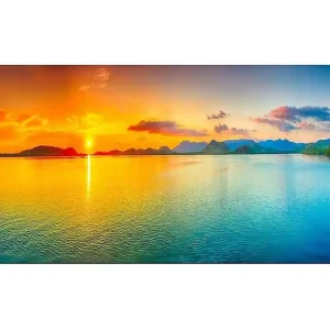 Canvastavla YTY Landscape & Nature Flerfärgad 120x50 cm - Inredning Fynd