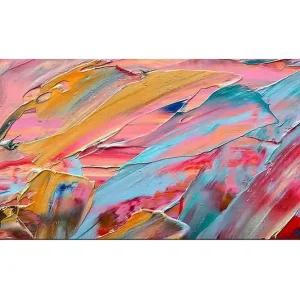 Beställ nu Canvastavla YTY Abstract & Fractals Flerfärgad 120x50 cm - Inredning