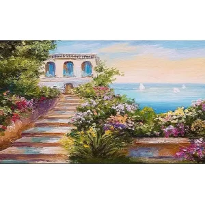 Canvastavla YTY Landscape & Nature Flerfärgad 120x50 cm - Inredning Rabatter