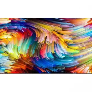 I lager Canvastavla YTY Abstract & Fractals Flerfärgad 120x50 cm - Inredning