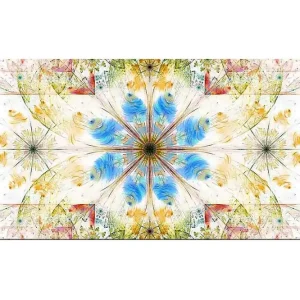 Beställ idag Canvastavla YTY Abstract & Fractals Flerfärgad 120x50 cm - Inredning