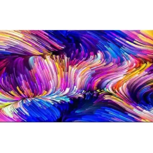 Nedsatt pris Canvastavla YTY Abstract & Fractals Flerfärgad 120x50 cm - Inredning