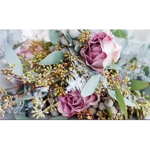 Endast denna vecka Canvastavla YTY Floral & Botanical Flerfärgad 120x50 cm - Inredning