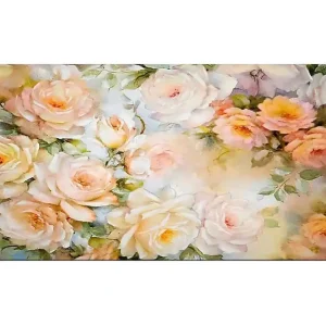 Begränsad tid Canvastavla YTY Floral & Botanical Flerfärgad 120x50 cm - Inredning