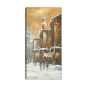 Utförsäljning Canvastavla DKY Buildings & Cityscapes Flerfärgad 50x120 cm - Inredning