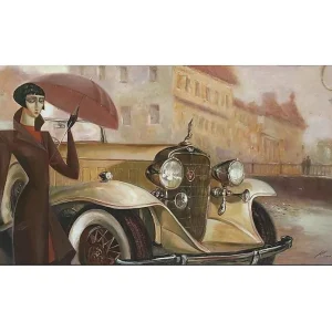 Canvastavla YTY Transportation Flerfärgad 120x50 cm - Inredning Sänkt pris