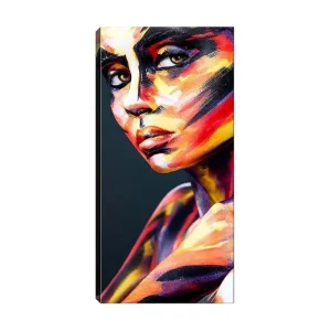 Fynd Canvastavla DKY People Flerfärgad 50x120 cm - Inredning